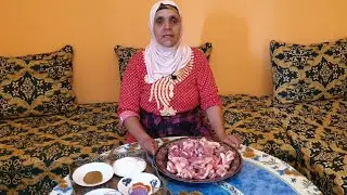 القديد - الكديد بطريقة لالة حادة ( اللحم المجفف)