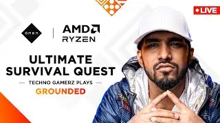 Ultimate Survival Challenge - Playing Grounded LIVE with @OMENIndia