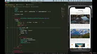 React Native Horizontall scrolling trending link || React Native beginner tutorial English 2024  #95