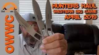Hunters Haul Western Big Game April 2019