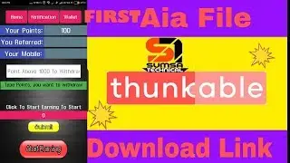 High Quality AIA.APK FILE FROM THUNKABLE