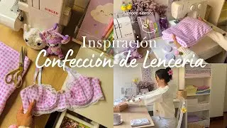 Así nace una prenda de lencería: inspiración y color en mi taller de costura #sewing #costura