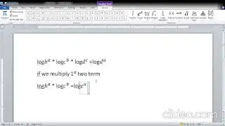 logarithm chapter 27