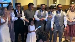 Miles wedding dance with Jeremy