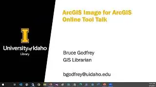 ArcGIS Image for ArcGIS Online, Data Hub Tool Talk