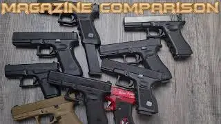 UMAREX GLOCK GBB MAGAZINE COMPARAISON  /\ ELITE FORCE