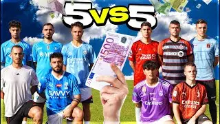 ⚽️ PARTITA di CALCIO 5 vs 5 FOOTBALL CHALLENGE!! In Palio 500&euro; 🤑