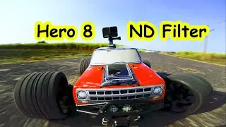 GoPro Hero 8 Nd Filter Rc Car Test Camera Butter 4k