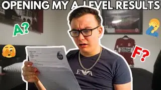 OPENING MY A-LEVEL RESULTS 2023 ON CAMERA!