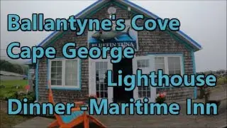 A Look at Ballantynes Cove and Cape George Lighthouse in Nova Scotia Canada