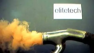 Nissan RB26DETT twin turbo pipe - flow test by Elitetech Automotive