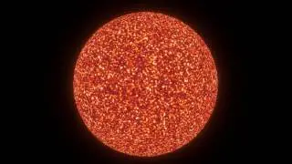 Sun Surface created in Bledner 3D