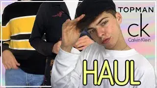 HUGE Topman Try On Clothing Haul!  || Calvin Klein, Topman & More!
