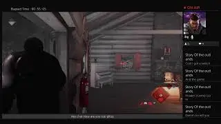 Xavier bell Live PS4 Broadcast friday the 13th gameplay- having fun and moments