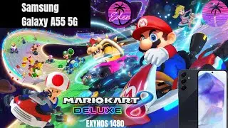 Test Gaming Mario Kart 8 Eden  Del  Samsung Galaxy A55 5G - Exynos1480