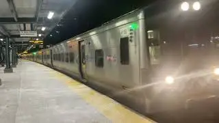 MNRR: #M7A on TK 3 to North White Plains is arrived at #Fordham Station in Metro-North Railroad