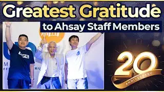 Greatest Gratitude to Ahsay Staff Members ｜The Best Backup Software Vendor