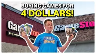 Hunting For Games At GameStop For LESS THAN $5!