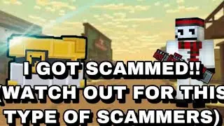 I Got Scammed By A Scammer | Pixel Gun 3D