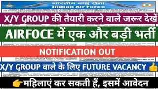 airforce new vacancy 2021,airforce afcat new vacancy 2021, airforce x y group new update 2021,