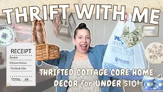 THRIFT WITH ME 2026 COTTAGECORE HOME DECOR 🧺✨ | cozy secondhand finds & slow living vibes