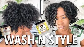 The PERFECT WASH DAY FOR DRY TYPE 4 HAIR ft. Soultanicals | Wash N Style