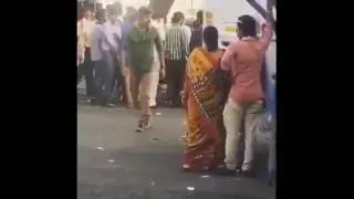 Vijay and keerthi suresh leaked shooting spot video #bairavaa #vijay60