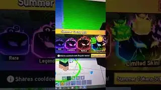 Rolling at the new summer gacha blox fruits #roblox #bloxfurit #plslikesubscribe