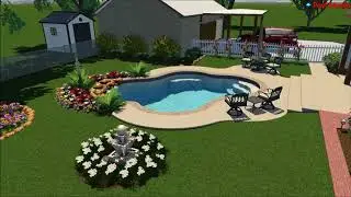 Platinum Pools - Dunn Pool Video - Designed by Clay Givens