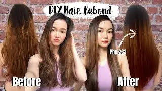 DIY HAIR REBOND FROM SHOPEE (Ahglow Set) (Php 233) + PRANKING MY SISTER I GOT BALD | ARA G.