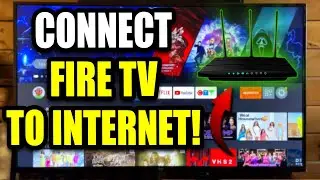 Amazon Fire TV: How to Connect to Internet Wifi (Wireless or Wired)