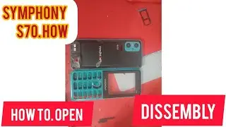 symphony s70 how to open