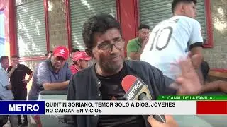 QUINT&Iacute;N SORIANO TEMOR SOLO A DIOS, J&Oacute;VENES NO CAIGAN EN VICIOS