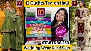 Meesho Wedding Wear✨️kurtis,kurta Sets Haul✨️STARTS Rs.450 Only✨️Meesho Shopping Haul✨️Meesho #ad 