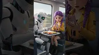 When an AI Robot Starts Feeding a K-pop Idol...#kpop