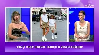 Cum arată Crăciunul în familia lui Tudor și Ana Ionescu