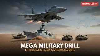 Ex Trishul Military Exercise: Army, Navy & Air Force Unite Along Pakistan Frontier
