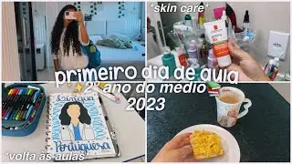 meu primeiro dia de aula 2023📚  ~ 2º ano do ensino médio ~