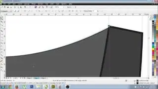 Basic flat sketch using CorelDRAW for Begineers