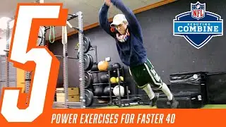 Run A Faster 40 Yard Dash (Top 5 POWER Exercises)