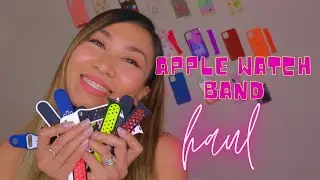 🍎Apple Watch Series 6 Affordable Band Haul and try on | Maureen Scott