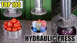 Top 100 Most Satisfying Hydraulic Press Crushes | Ultimate Crushing Moments Compilation #asmr