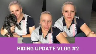 RIDING VLOG UPDATE // Flying horse shoe!!!