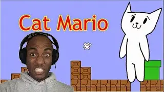 RONDAY PLAYS CAT MARIO SPEED RUN ATTEMPT 3