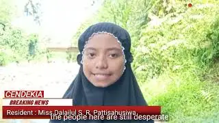 CENDEKIA BREAKING NEWS//There are a lot of garbage in warasia river//8th Grade SMP Cendekia Ambon.