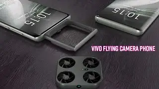 Vivo Flying Camera phone, 200MP | Worlds FIRST Flying Drone Camera Phone!