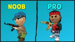 💣NOOB vs PRO -Warriors.io - Battle Royale Action‏💣