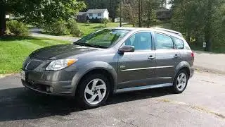 2007 Pontiac Vibe walkaround & drive