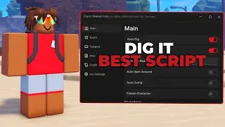 [PASTEBIN] The *BEST* Dig It Script 🏖️ | Auto Dig, Complete Event, + MORE!