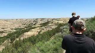 Windy at the North Dakota Badlands!